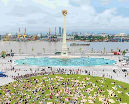 Khám phá quảng trường Châu Âu Vinhomes Royal Island